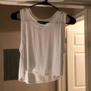 White tank top